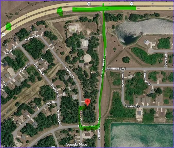6005 N Moss  CIR, Labelle, FL 33935