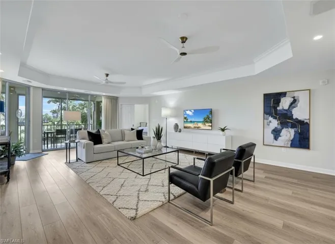 VIRTUALLY STAGED LIVING ROOM