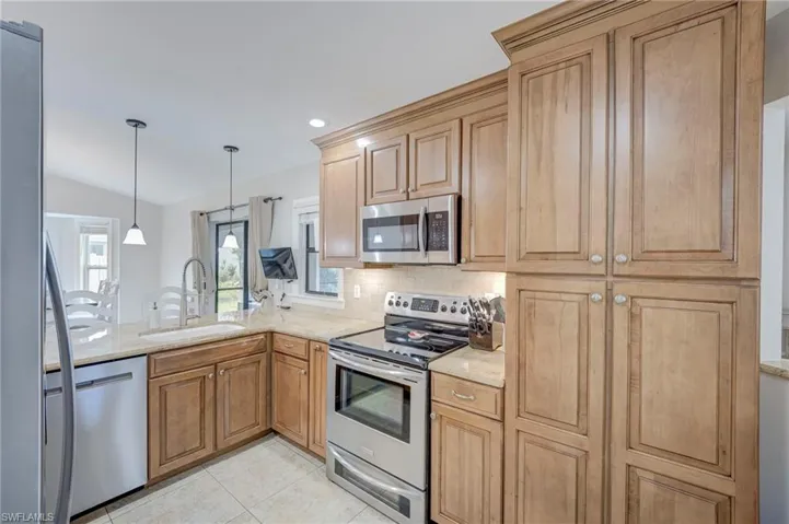 Beautifully updated kitchen.