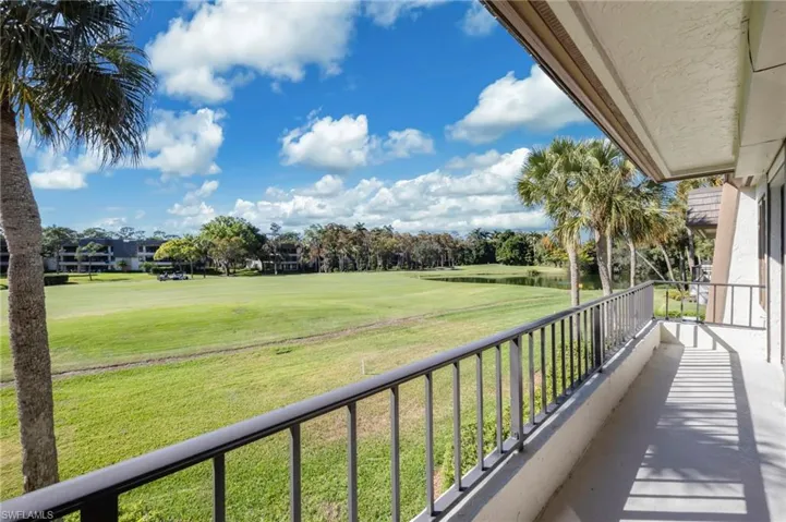 Balcony view with Wilderness 9th Hole  View