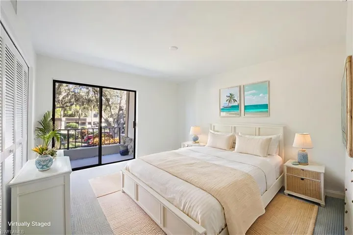 Virtually Staged Guest Bedroom