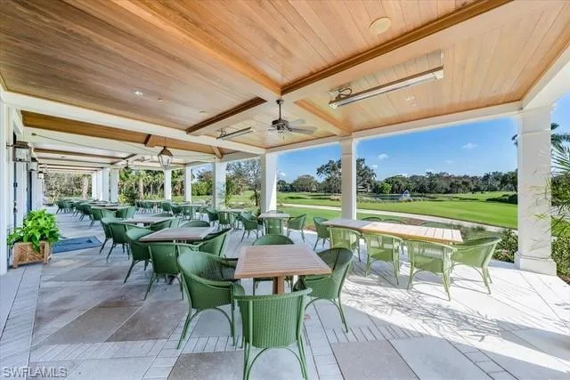 Wilderness Country Club Outdoor Dining