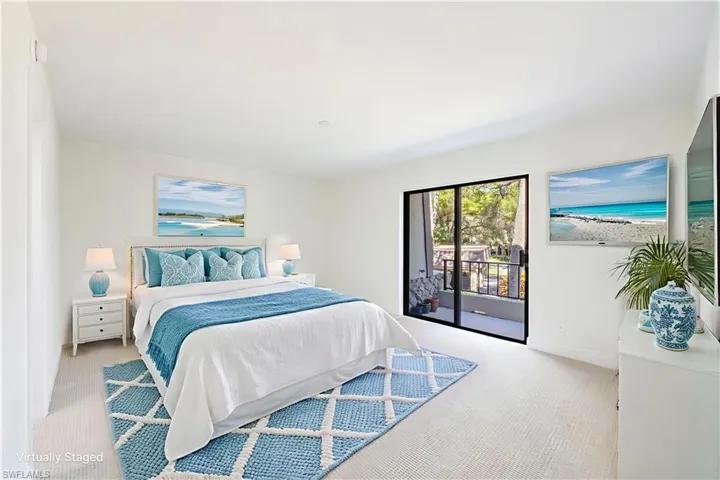 Virtually Staged Primary Bedroom