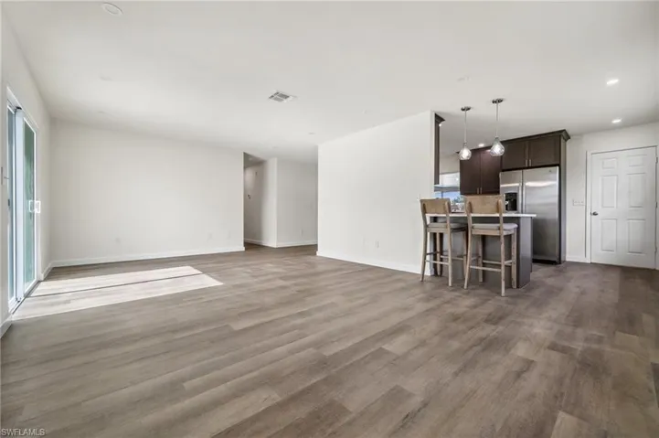 Living Room open to Kitchen