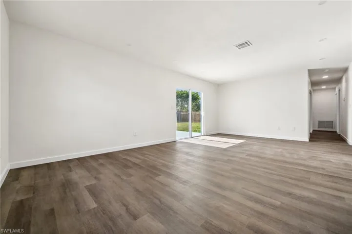 Living Room with Access to the Backyard
