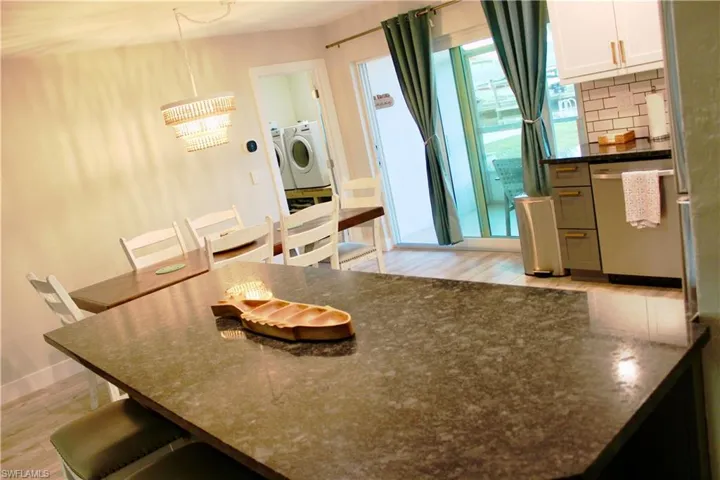 Gorgeous Granite Kitchen Island! A gathering spot for sure!