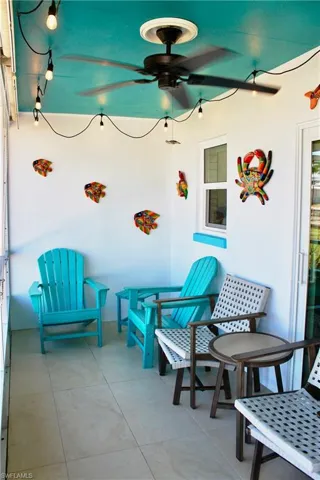 View of patio