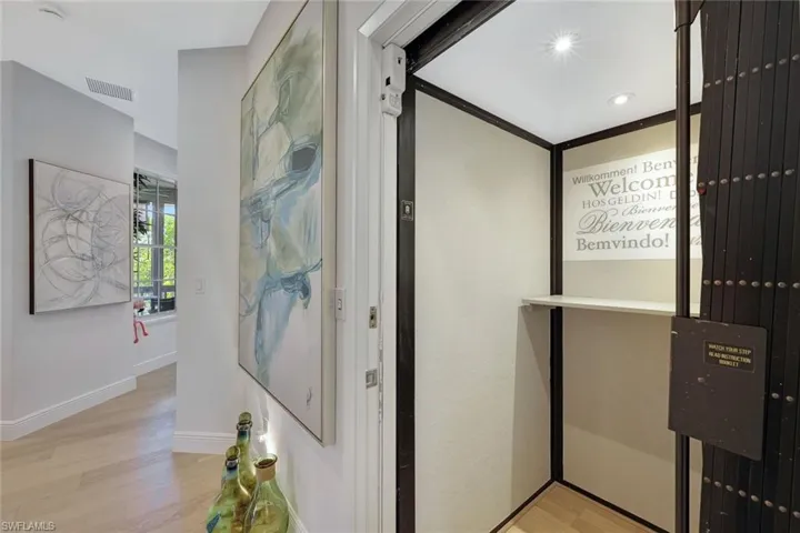 Take the stairs or the private interior elevator—ideal for seamless access between levels.