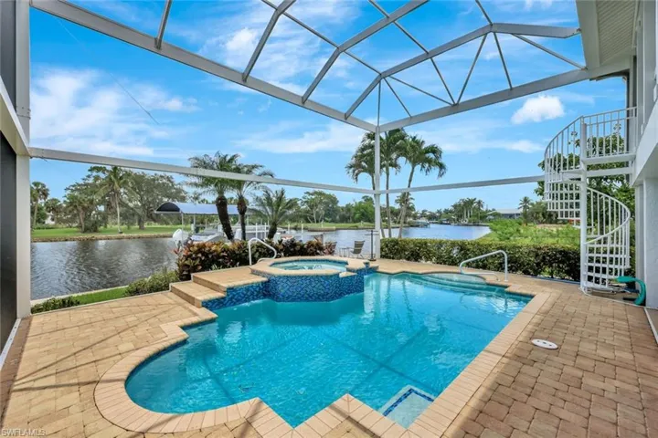 View of the Imperial River from your spacious lanai.