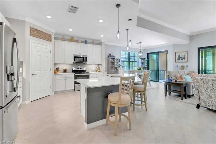 Modern lighting throughout