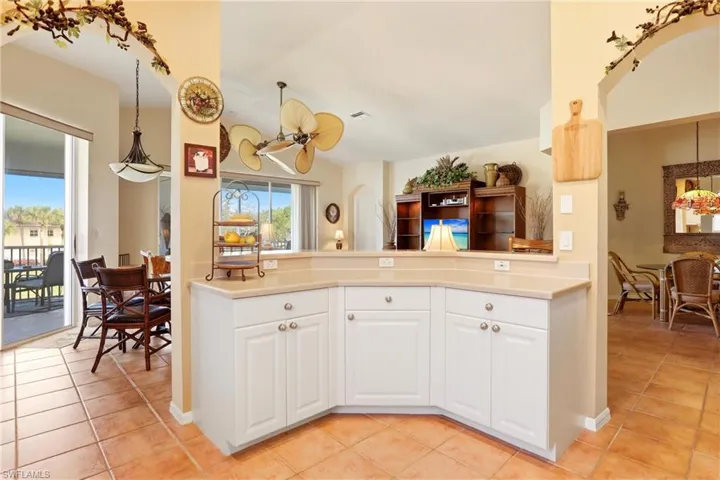 From kitchen easy access to formal and informal dining.