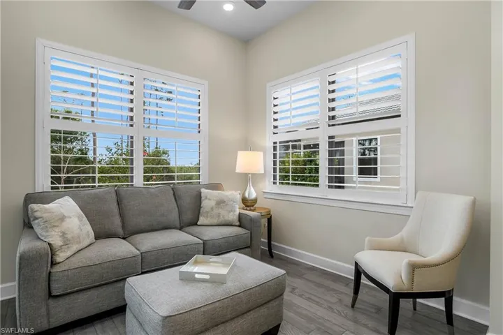 We LOVE the sun room in this home, providing additional space to relax and entertain, with natural light pouring in.