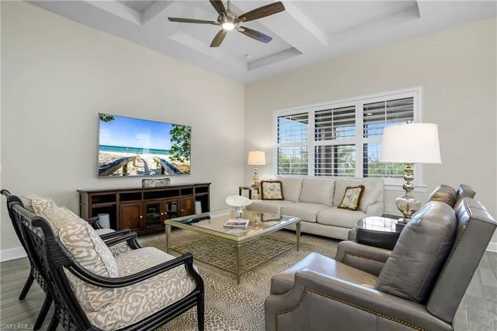 Relax with family in this comfortable open great room.