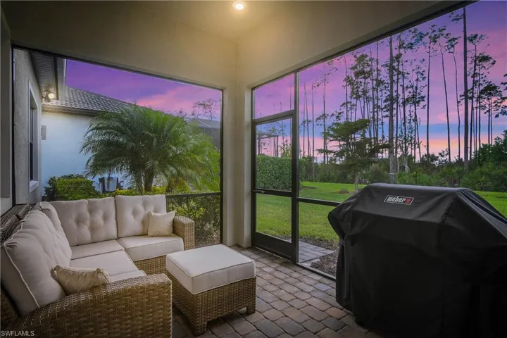 This home includes a sunroom and a screened lanai, perfect for indoor and outdoor entertaining!