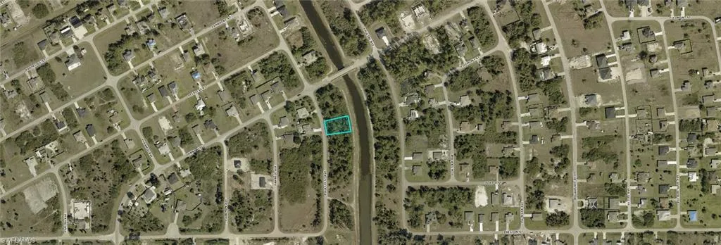 Map / location with property boundaries highlighted