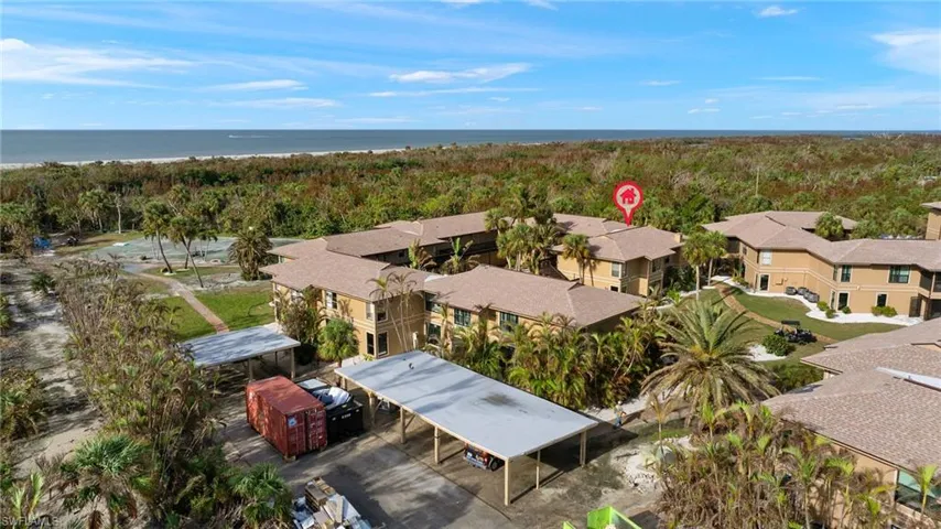 Aerial View Building/Carport