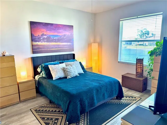 Bedroom featuring hardwood / wood-style floors