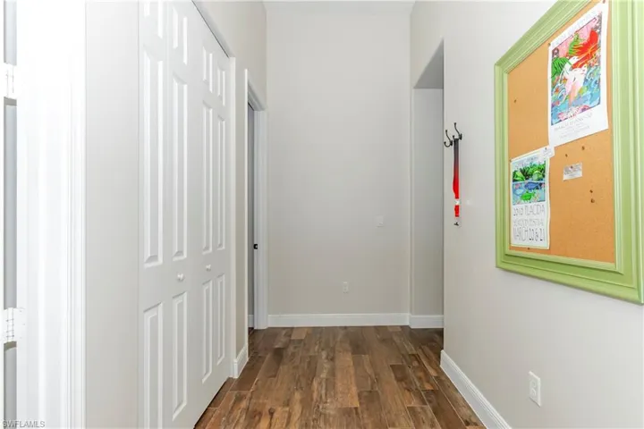 Hallway to the Lanundry