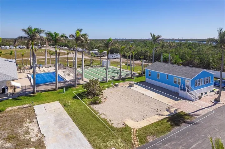 Drone / aerial view of buildable lot