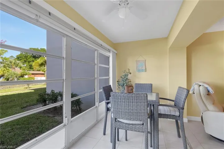 unroom with a full wall of windows for abundant light