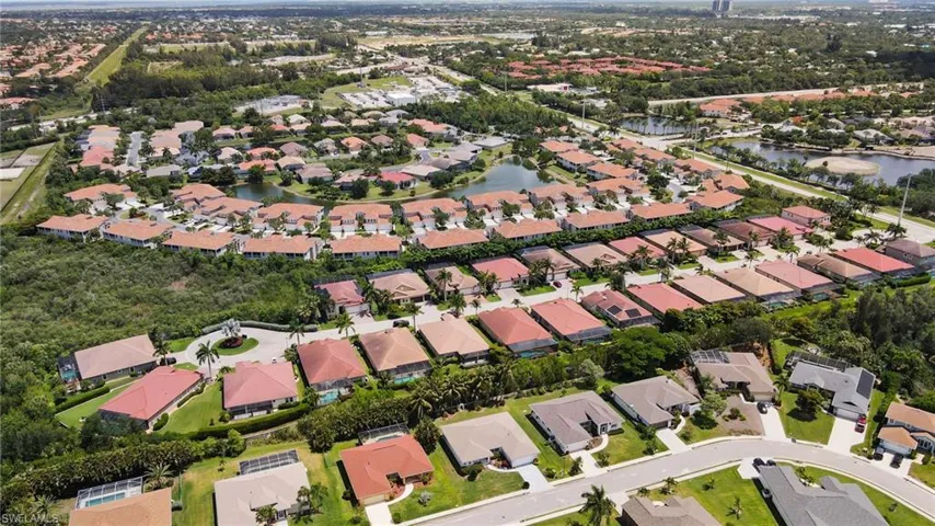 Aerial View of Community to Gulf of America