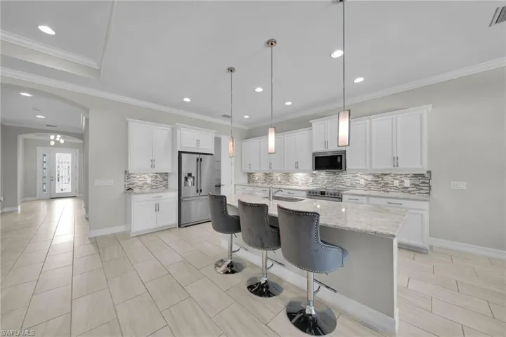 Foyer leading into Chef Kitchen