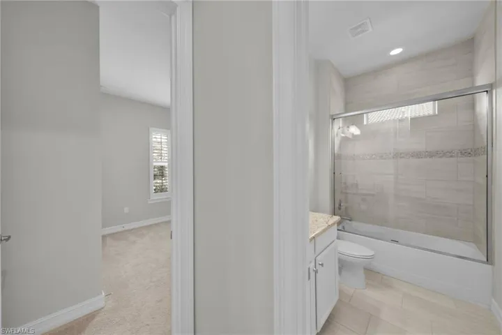 Guest Bedroom and Guest Bathroom view