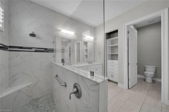 Master Bathroom with walk in Shower