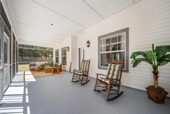 FL Style Screened In Front Porch