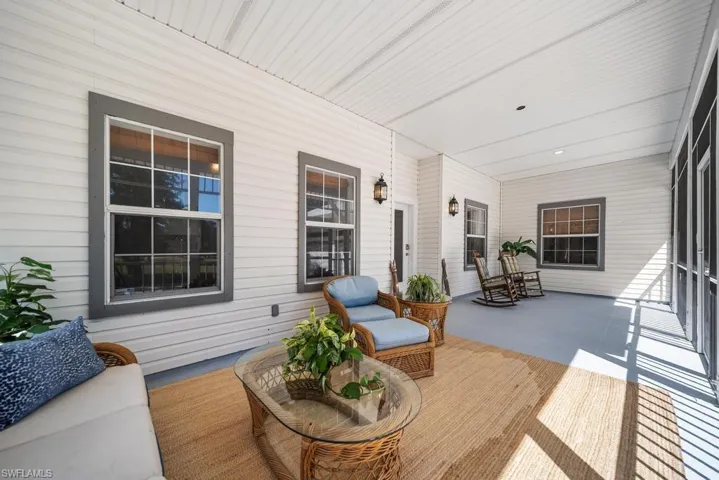 FL Style Screened In Front Porch