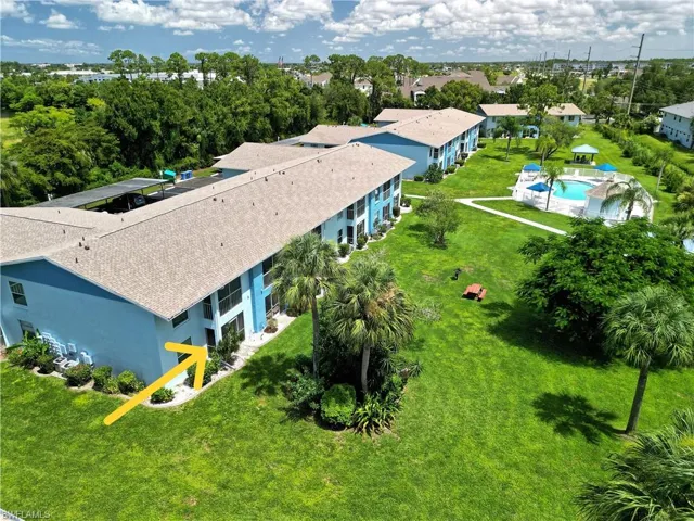 Your unit is the perfect distance from the community pool
