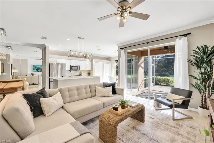 Open living space that is bright and airy; southern exposed light making the home feel warm and welcoming all day long.