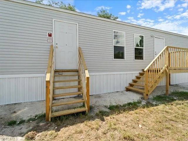 View of exterior entry
