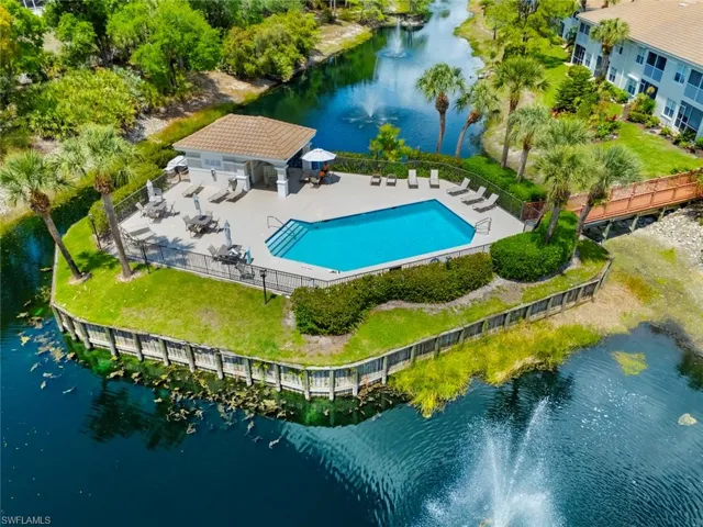 Bird's eye view of a large body of water and The Cabana Pool