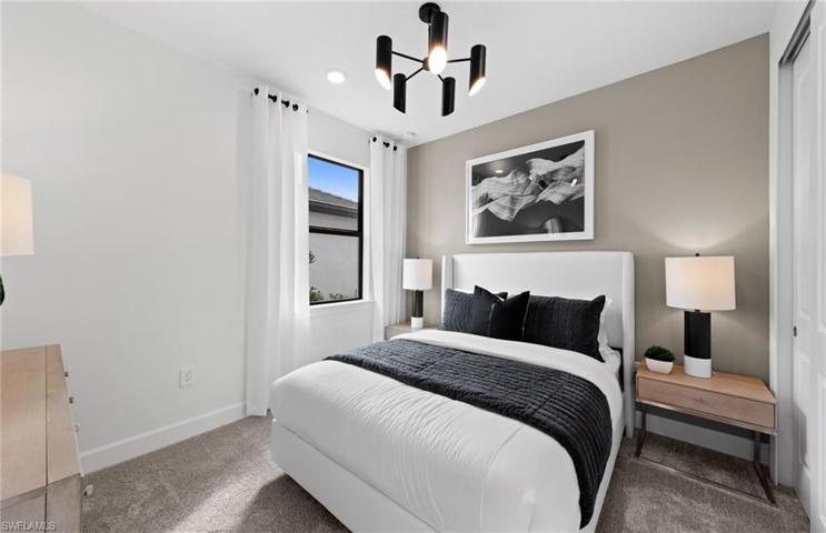 Photo of furnished model, options may vary.