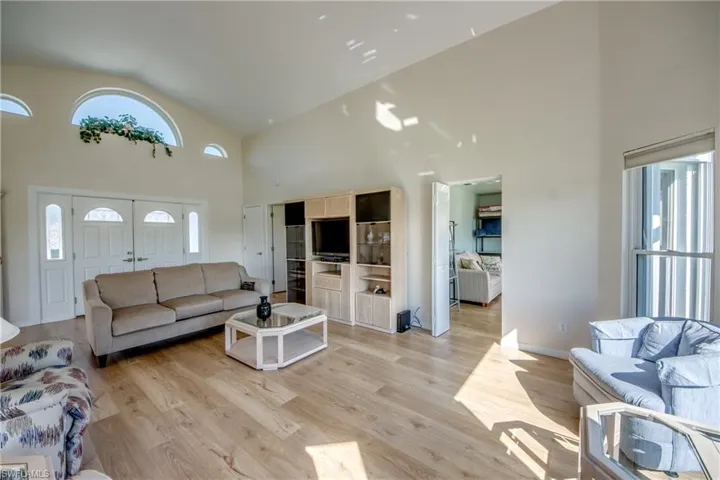 Door to den on right.