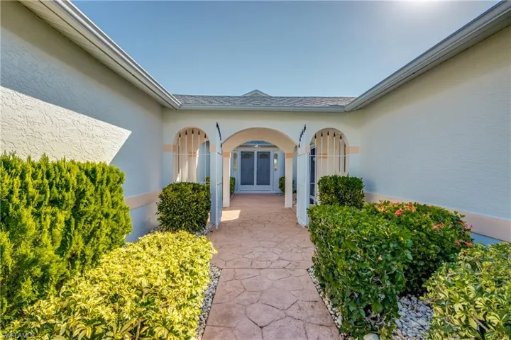 Gated Courtyard.