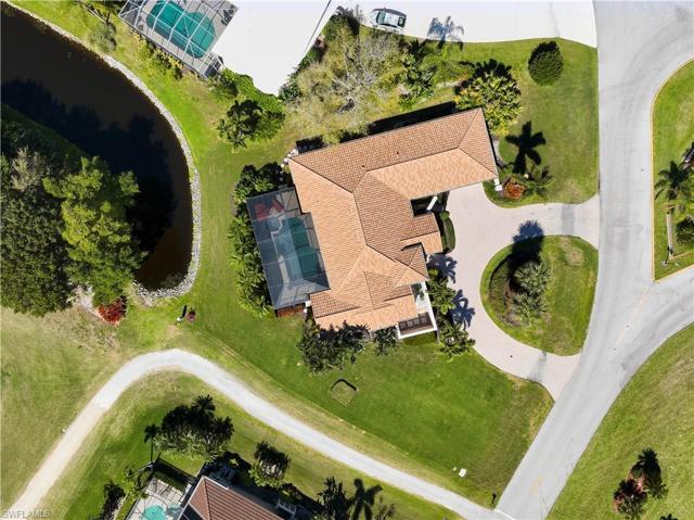 Overhead view of home.