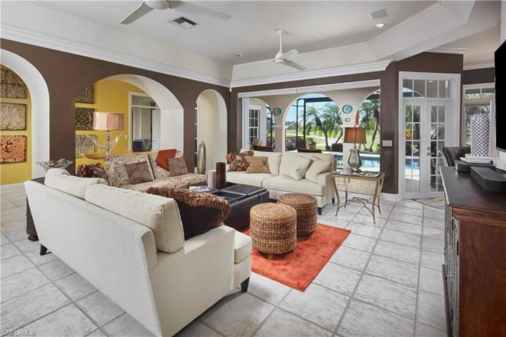 The living, dining and kitchen are open to one another making this home a perfect one for entertaining family and friends.