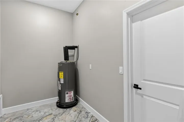 Utilities with water heater