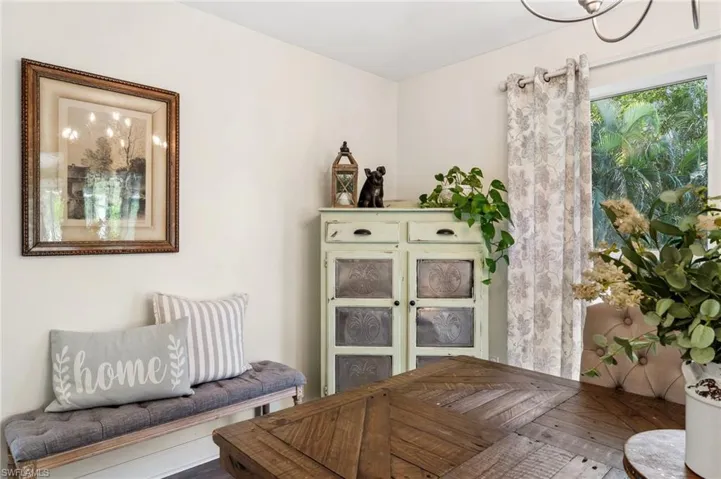 View of living area