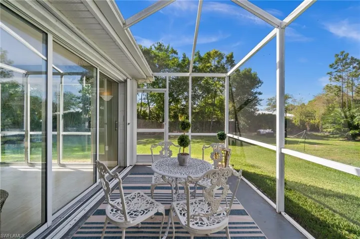 Sunroom with plenty of natural light