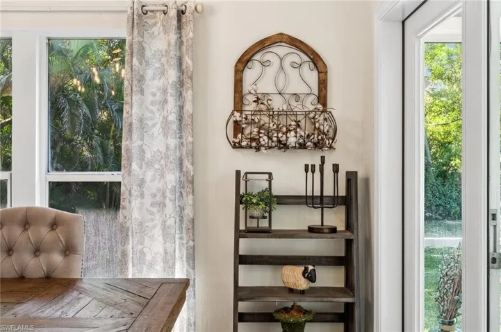 View of room details