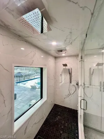 Custom steam shower