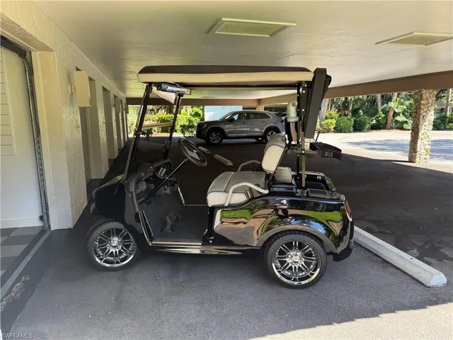 Included Golf Cart