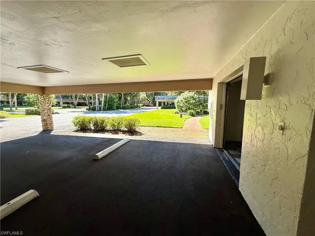 Covered Parking closest to Building
