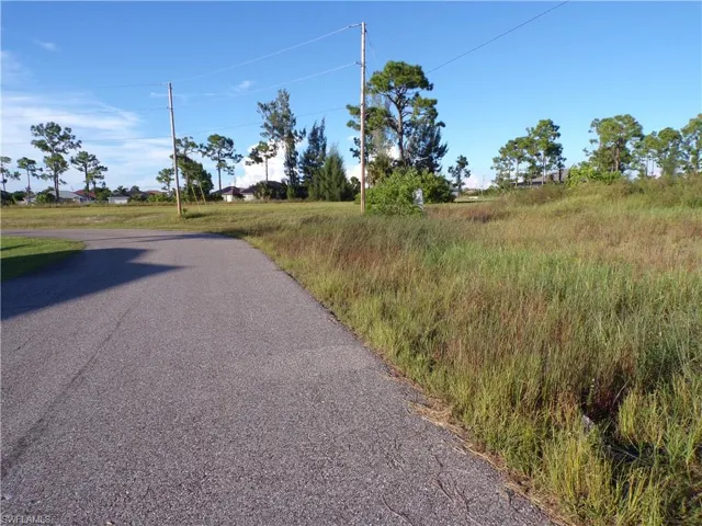View of asphalt street