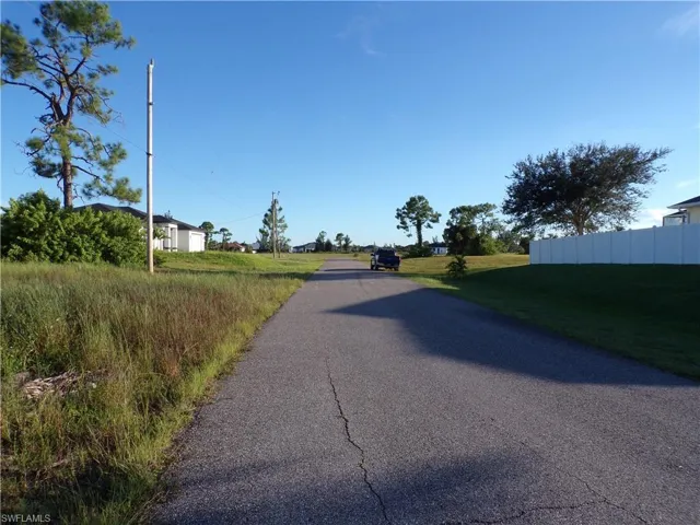 View of asphalt road