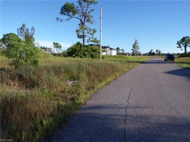 View of asphalt street