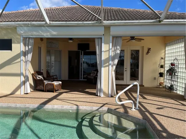 Lanai Area, Electric Hurricane Shutters